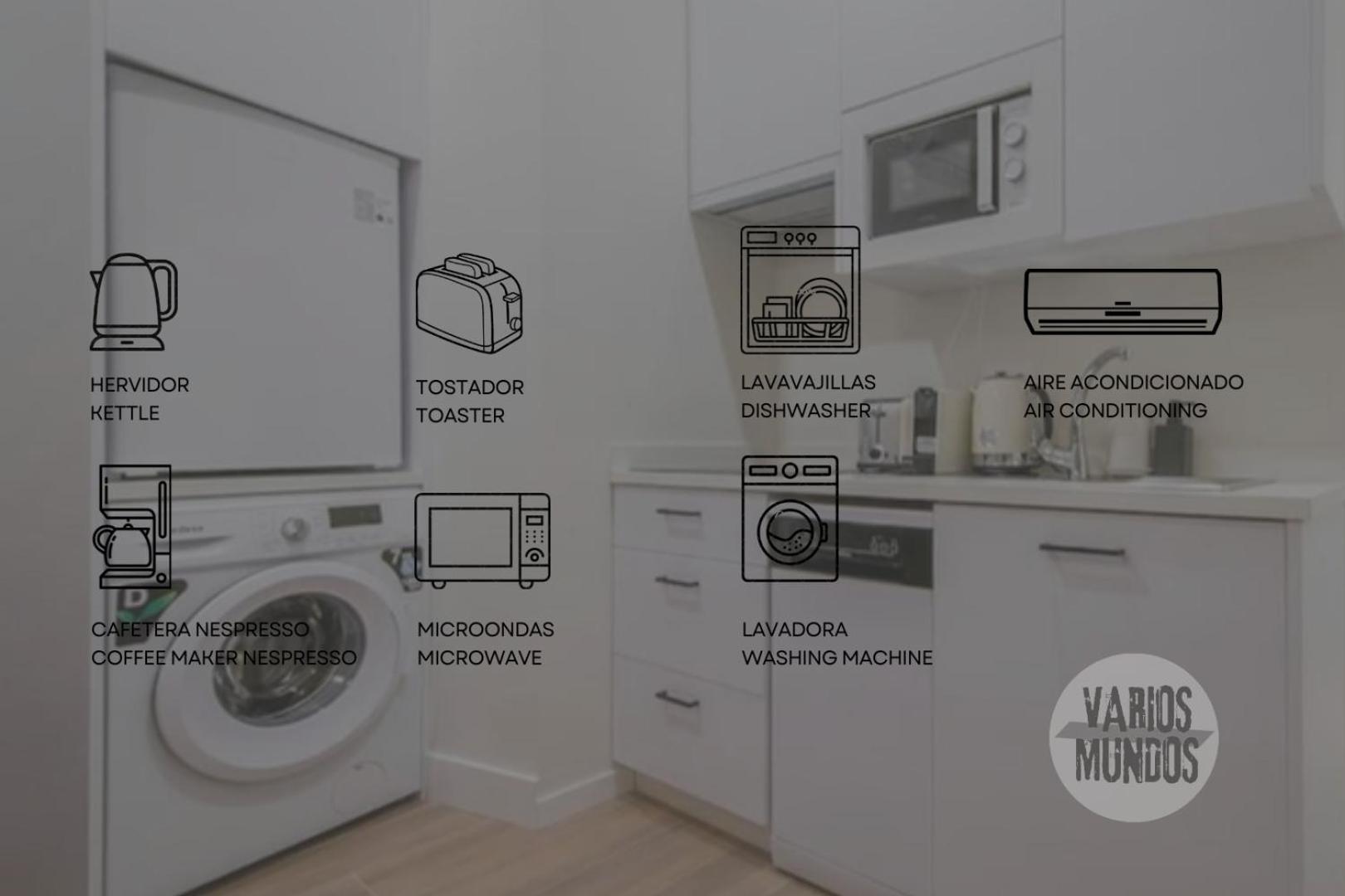 Cozy Y Centrico Apt Para 6Pax En Plaza Del Carmen E2 Madrid Dış mekan fotoğraf